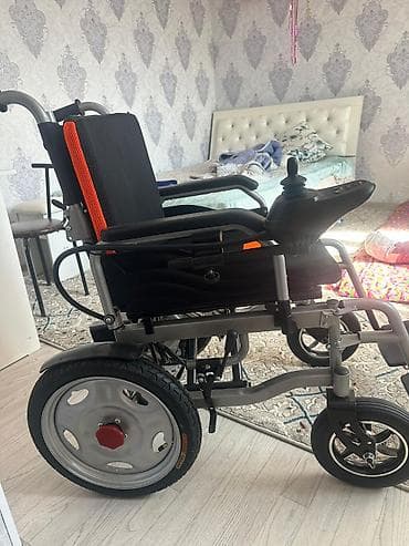 Ингаляторлор, небулайзерлер: Электрическая инвалидная коляска с джойстиковым управлением — 5