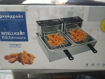 Электрическая фритюрница Intelligent Kitchenware, двухсекционная