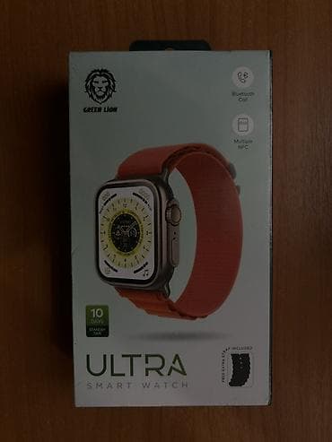 За: 2500 отдаю срочно Умные часы GREEN LION ULTRA Основные