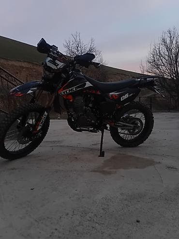 мото в рассрочку: Эндуро-мотоцикл 250 куб мотор 172 мотор 105миң кеми бар - Тип — 5