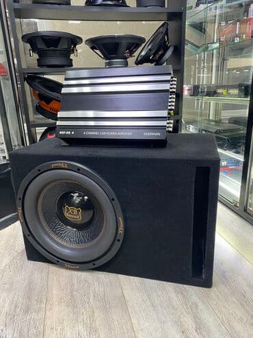 сабвуфер новый: Сабвуфер! Динамик 30 см и 4хканальный усилитель! — 5