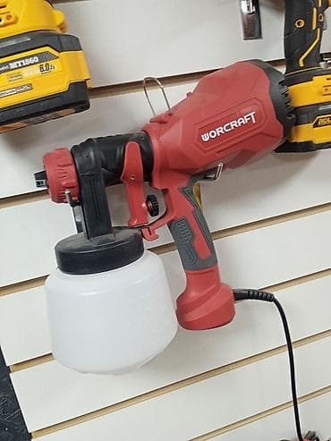 мебелью: Электрический краскопульт WORCRAFT SG04-1000 - Тип: сетевой — 1