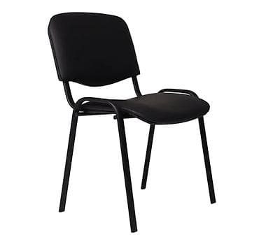 Офисный стул, цвет - Черный, Другой материал