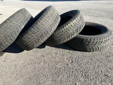 шины размер 15: Зимние 4-штук состояние жакшы 205/65/16 шишка жок всё ровный!!! — 1
