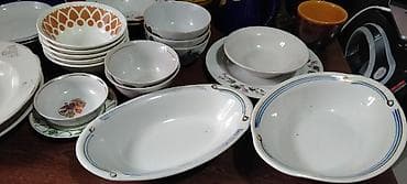 Посуда разная цена за все две кастрюльки чайный сервиз кофейный — 5