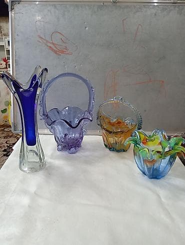 овальное зеркало: Коллекция декоративного стекла, художественное стеклоделие (советская — 1