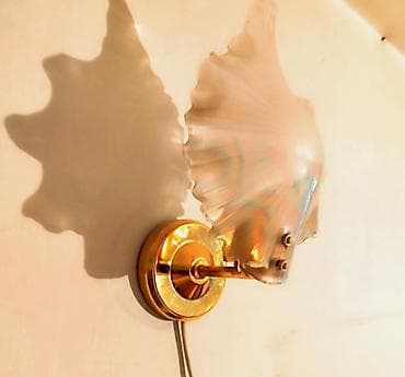 прохожку: Бра настенное «Ракушка» - Декоративный плафон в форме морской — 1