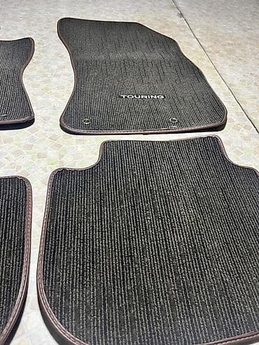 евро коврик: Плоские Ворсовые Полики Для салона цвет - Серый — 3