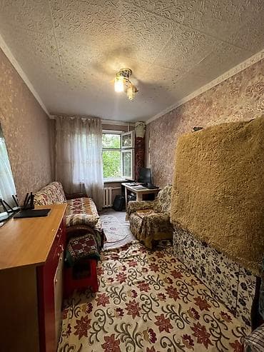 43: 2 комнаты, 43 м², 104 серия, 4 этаж, Старый ремонт — 4