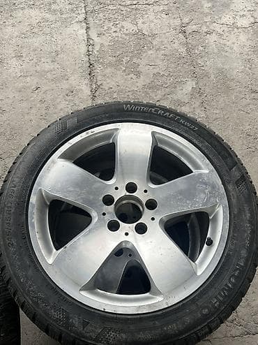 Дөңгөлөктөр монтажда 245 / 45 / R 17, Кыш, Колдонулган, Комплект, Жеңил унаалар, тешиктери - 5 — 3
