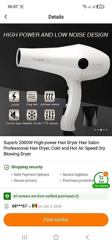 cs max: Фен профессиональный chaoba. мотор ас. состояние нового. 2800 сом — 7