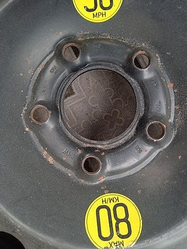 9 5j: Колеса в сборе R 16, Запаска, Легковые, Железные, отверстий - 5 — 2