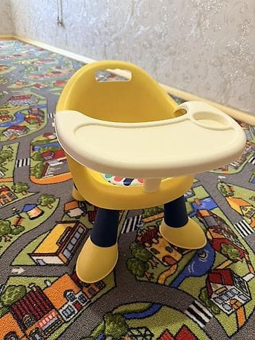 пластмас: Детский стульчик со столиком - Тип: стульчик для кормления/занятий — 3