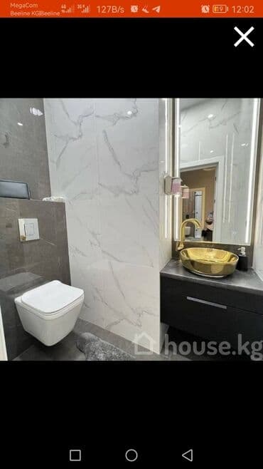 сдам квартиру в бишкеке сопственник: 2 комнаты, Собственник, Без подселения, С мебелью полностью — 5