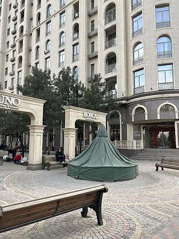 osh flat: 2 комнаты, 92 м², Асанбай мкр Элитка, 9 этаж, Дизайнерский ремонт — 1