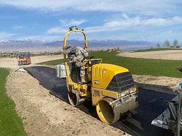 Транспорт: Каток AMMANN AV20 Двухвальцовый вибрационный дорожный каток — 5