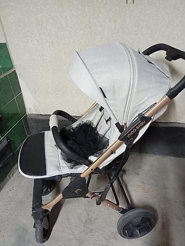 easy walker: Коляска, Другой бренд, цвет - Серебристый, Б/у, Самовывоз, Платная доставка — 4