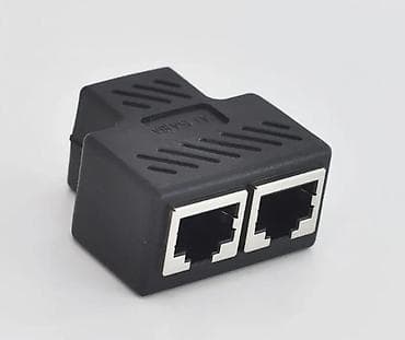 вайфай усилитель: RJ45 разветвитель (сплиттер) 1×RJ45 → 2×RJ45 - — 2