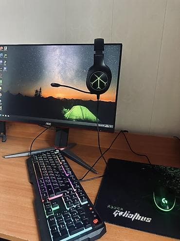 hk 17 pro max: Компьютер, ядер - 4, ОЗУ 16 ГБ, Игровой, Б/у, Intel Core i5, NVIDIA GeForce GTX 1650, HDD + SSD — 1
