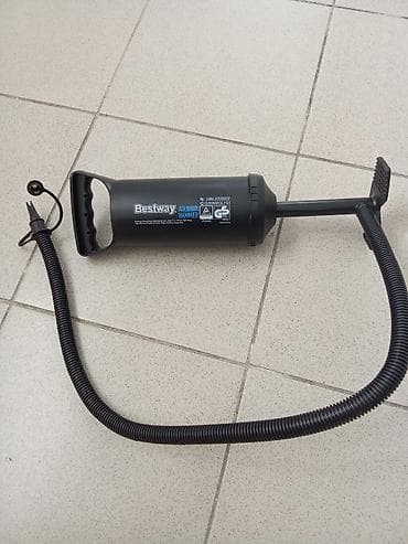 Матрасы: Надувной матрас, Б/у, Двуспальный, Bestway, Самовывоз, длина - 203 см — 9
