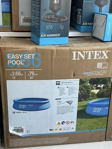 для басейна: Надувной бассейн Intex Easy Set - Серия: Easy Set - Размер: диаметр — 1