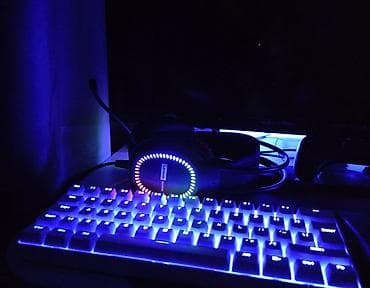 Усилители звука: Полноразмерные, Lenovo, Б/у, Проводные, Геймерские — 1