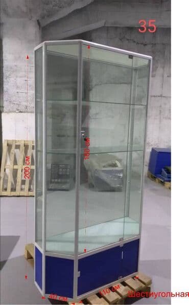 оборудование для магазина бу: Продаются торговые витрины №25- 7800 сом №26- 8000 сом №27- 8500 сом — 11