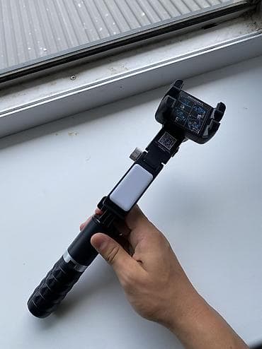 mobile holder: Монопод-селфи-палка со смартфон-держателем и триножным основанием - — 2