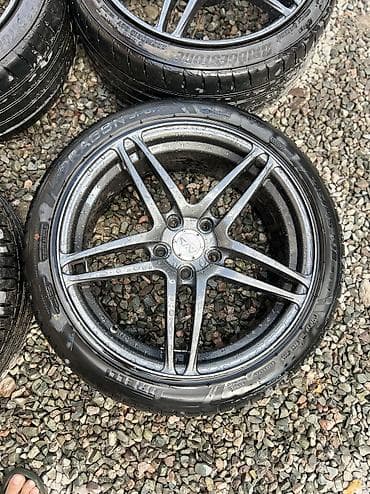 яктар: Колеса в сборе 225 / 40 / R 18, Лето, Б/у, Комплект, Легковые, Литые, отверстий - 5 — 4