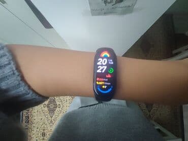 Акылдуу сааттар: Фитнес-браслет Xiaomi Mi Band 9 Global - Цвет: черный - Функции: - — 5