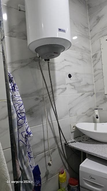 osh flat: 2 комнаты, 48 м², Центральная мечеть 105 серия, 2 этаж, Евроремонт — 3