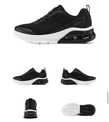 скетчерс обувь: Кроссовки, 39.5, Skechers, Новый, цвет - Черный, Самовывоз — 2