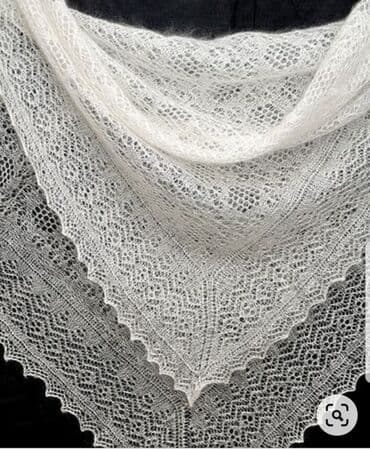 Спецодежда: Рынок Дордой, проход А3, контейнер 1676. Шикарные пуховые шали — 18