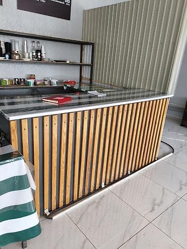 ресепшн столы: Барная стойка/стойка ресепшн для кафе, кофейни или точки продаж. - — 3