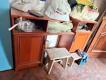 Мебель: Гарнитур для спальни и гостиной в классическом стиле (орех/вишня) — 6
