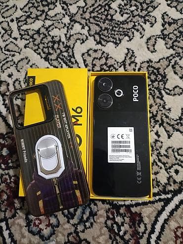 hoco y 20: Poco M6 4G, Новый, 256 ГБ, цвет - Черный, 1 SIM — 1