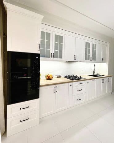 реставрация кухонной мебели бишкек: Мебель на заказ, Кухня, Кухонный гарнитур — 11