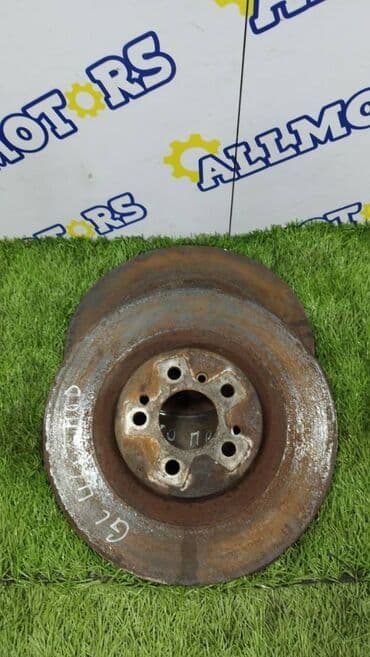 проточка тормозных дисков не снимая с машины: Предний тормозной диск Mercedes-Benz 2008 г., Б/у, Оригинал — 1