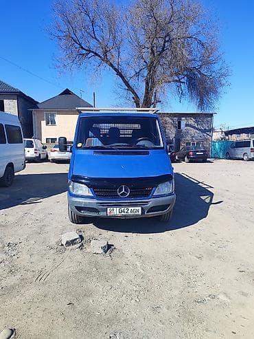 борт на: Легкий грузовик, Mercedes-Benz, Дубль, 1,5 т, Б/у — 2