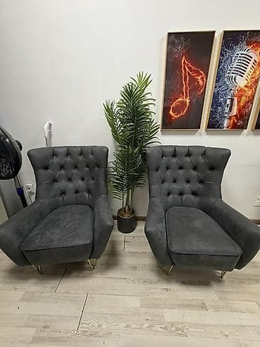 Столы: Пара дизайнерских кресел в современном стиле Цена за — 3