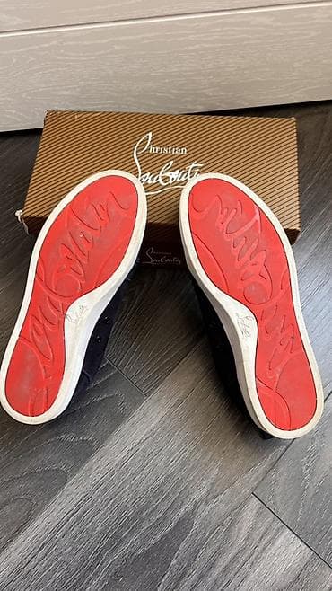 кроссовки лабутен: Мужские кроссовки, 42, Christian Louboutin, Новый, цвет - Синий — 1