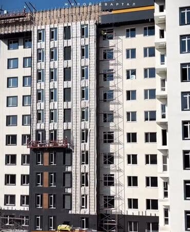 недвижимость в бишкеке продажа квартир: 1 комната, 48 м², Элитка, 5 этаж, ПСО (под самоотделку) — 4