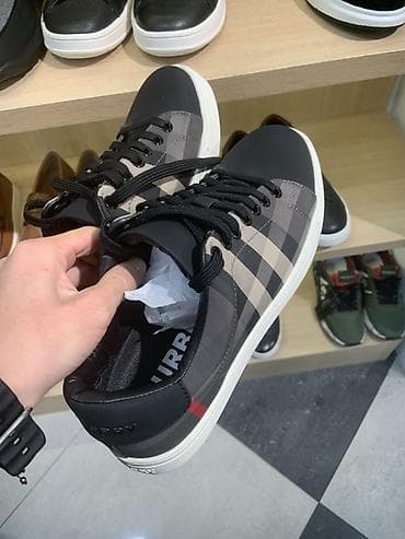 stan smith: Мужские кроссовки, 40, Burberry, Б/у, цвет - Серый — 2