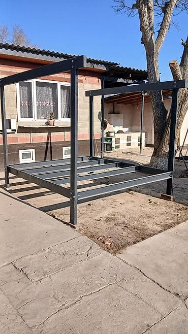 кирпичный калп: Тапчан 275 x 242 x 240 м, Металл — 3