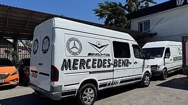 прицепной: Mercedes-Benz Спринтер: 2003 г., 2.2 л, Механика, Дизель, Фургон — 2