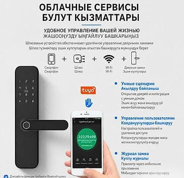 argus security systems: Электронный дверной замок Tuya Smart Lock с поддержкой приложения - 5 — 3