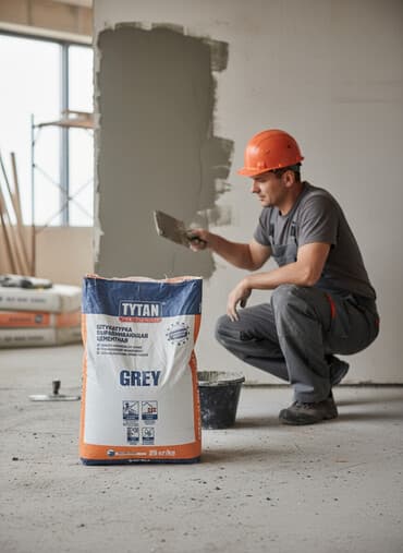 купить суперфосфат 50 кг: Штукатурка выравнивающая цементная Tytan Professional в мешке 25 кг — 1