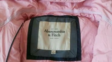 куртки большие размеры: Легкий теплый пуховик бомбер Abercrombie & Fitch, размер 46-48 — 6