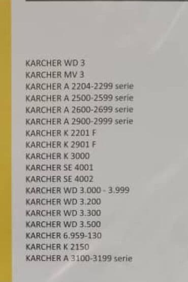 karcher: Пылесос, Karcher, Строительный, Мешок — 3