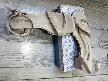 osiris d3: Бежевые женские босоножки OSOA & FASHION - Цвет: нюд/бежевый - — 2